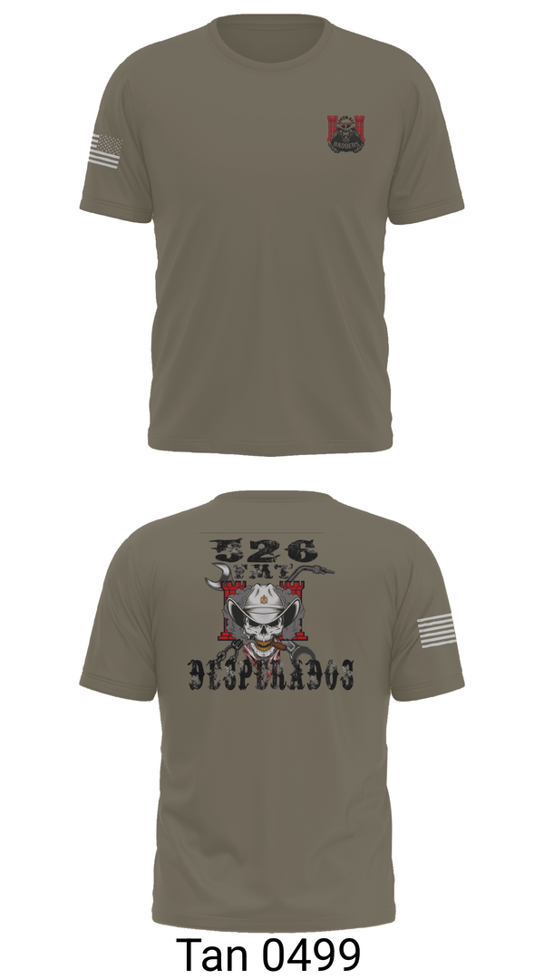 Short Sleeve Performance Shirt, 526th ECC Desperados FMT, , Teamtime, Team time, sublimation, custom sports apparel, team uniforms, spirit wear, spiritwear, sports uniforms, custom shirts, team store, custom team store, fundraiser sports, apparel fundraiser