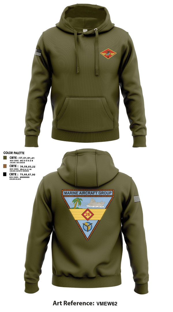 Hoodie, 2nd MAW, , Teamtime, Team time, sublimation, custom sports apparel, team uniforms, spirit wear, spiritwear, sports uniforms, custom shirts, team store, custom team store, fundraiser sports, apparel fundraiser