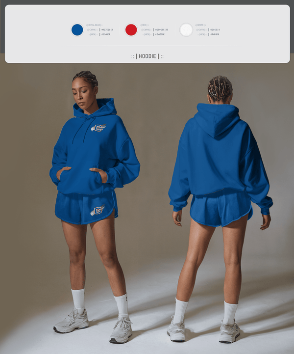 Hoodie, Cleveland Blue Raiders, Track & Field, Teamtime, Team time, sublimation, custom sports apparel, team uniforms, spirit wear, spiritwear, sports uniforms, custom shirts, team store, custom team store, fundraiser sports, apparel fundraiser
