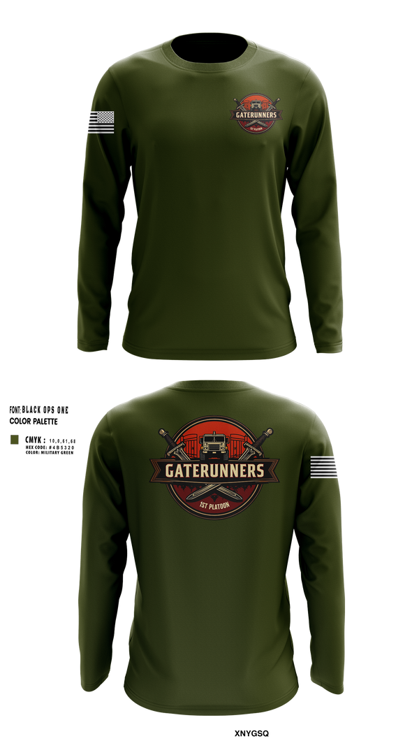 Long Sleeve Performance Shirt, C Co 541st, Army, Teamtime, Team time, sublimation, custom sports apparel, team uniforms, spirit wear, spiritwear, sports uniforms, custom shirts, team store, custom team store, fundraiser sports, apparel fundraiser