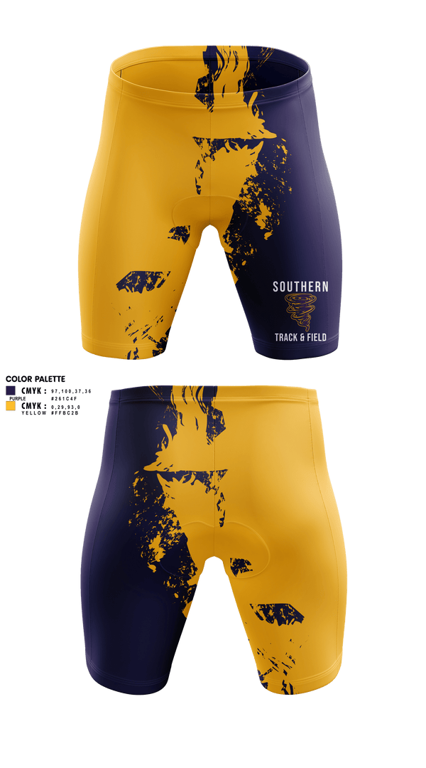 Mens Compression Shorts, Southern Middle School Track and Field, Track & Field, Teamtime, Team time, sublimation, custom sports apparel, team uniforms, spirit wear, spiritwear, sports uniforms, custom shirts, team store, custom team store, fundraiser sports, apparel fundraiser