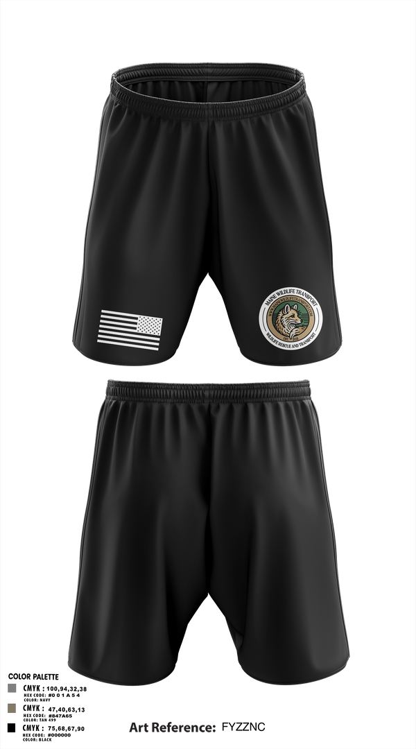 Athletic Shorts With Pockets, Maine Wildlife Transport, , Teamtime, Team time, sublimation, custom sports apparel, team uniforms, spirit wear, spiritwear, sports uniforms, custom shirts, team store, custom team store, fundraiser sports, apparel fundraiser