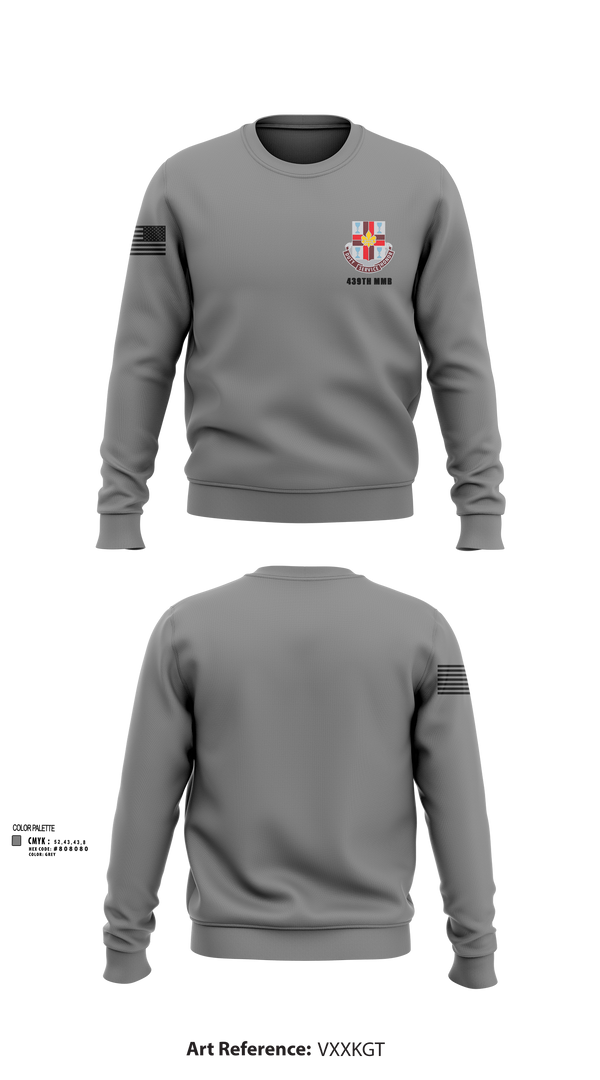 Crew Neck Sweatshirt, 439th MMB, , Teamtime, Team time, sublimation, custom sports apparel, team uniforms, spirit wear, spiritwear, sports uniforms, custom shirts, team store, custom team store, fundraiser sports, apparel fundraiser