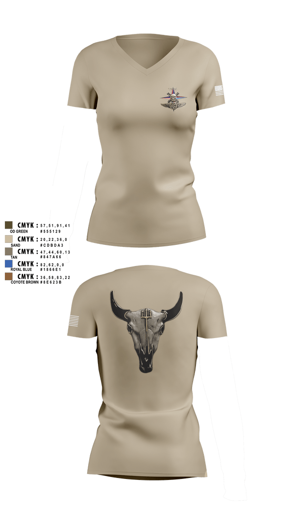 Womens Short Sleeve Vneck Shirt, VP-26 Aircrew Association, , Teamtime, Team time, sublimation, custom sports apparel, team uniforms, spirit wear, spiritwear, sports uniforms, custom shirts, team store, custom team store, fundraiser sports, apparel fundraiser
