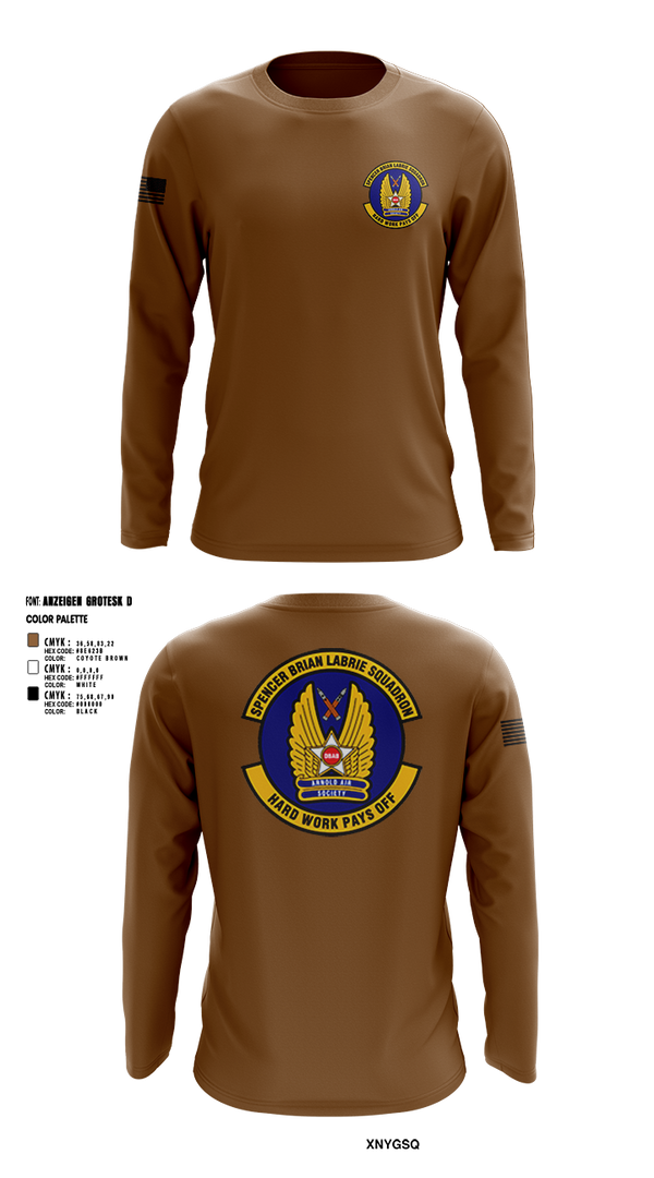 Long Sleeve Performance Shirt, Spencer Brian LaBrie Squadron, , Teamtime, Team time, sublimation, custom sports apparel, team uniforms, spirit wear, spiritwear, sports uniforms, custom shirts, team store, custom team store, fundraiser sports, apparel fundraiser