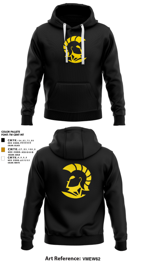 Hoodie, El Sausal Middle School, Spirit Store, Teamtime, Team time, sublimation, custom sports apparel, team uniforms, spirit wear, spiritwear, sports uniforms, custom shirts, team store, custom team store, fundraiser sports, apparel fundraiser