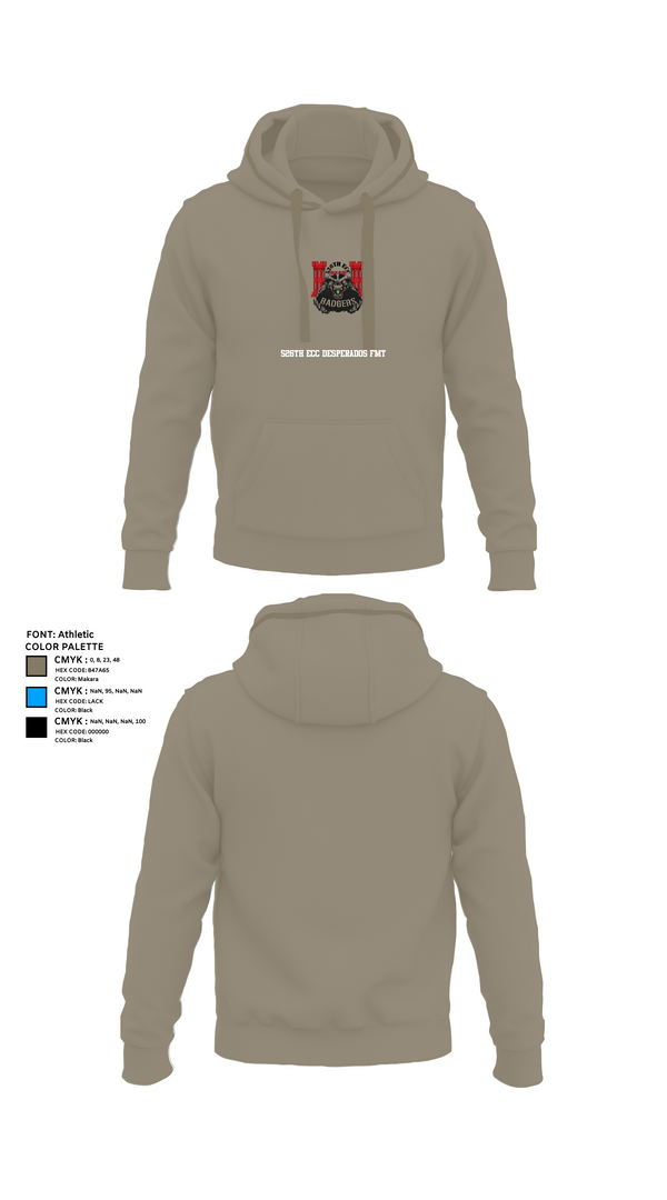 Hoodie, 526th ECC Desperados FMT, , Teamtime, Team time, sublimation, custom sports apparel, team uniforms, spirit wear, spiritwear, sports uniforms, custom shirts, team store, custom team store, fundraiser sports, apparel fundraiser