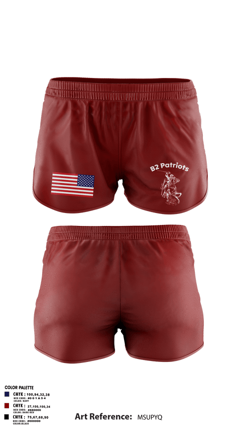 Ranger Panties, B2 Patriots sports, Army, Teamtime, Team time, sublimation, custom sports apparel, team uniforms, spirit wear, spiritwear, sports uniforms, custom shirts, team store, custom team store, fundraiser sports, apparel fundraiser
