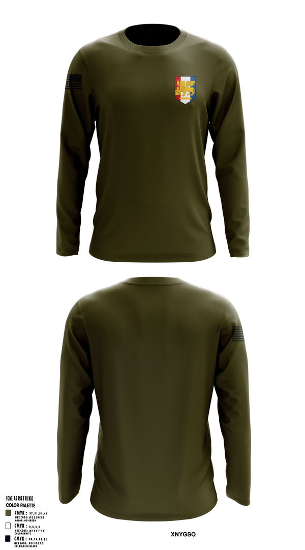 Long Sleeve Performance Shirt, 88th Artillery Detachment, , Teamtime, Team time, sublimation, custom sports apparel, team uniforms, spirit wear, spiritwear, sports uniforms, custom shirts, team store, custom team store, fundraiser sports, apparel fundraiser