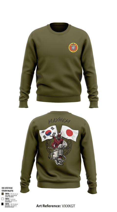 Crew Neck Sweatshirt, 3/11 Mayhem, , Teamtime, Team time, sublimation, custom sports apparel, team uniforms, spirit wear, spiritwear, sports uniforms, custom shirts, team store, custom team store, fundraiser sports, apparel fundraiser