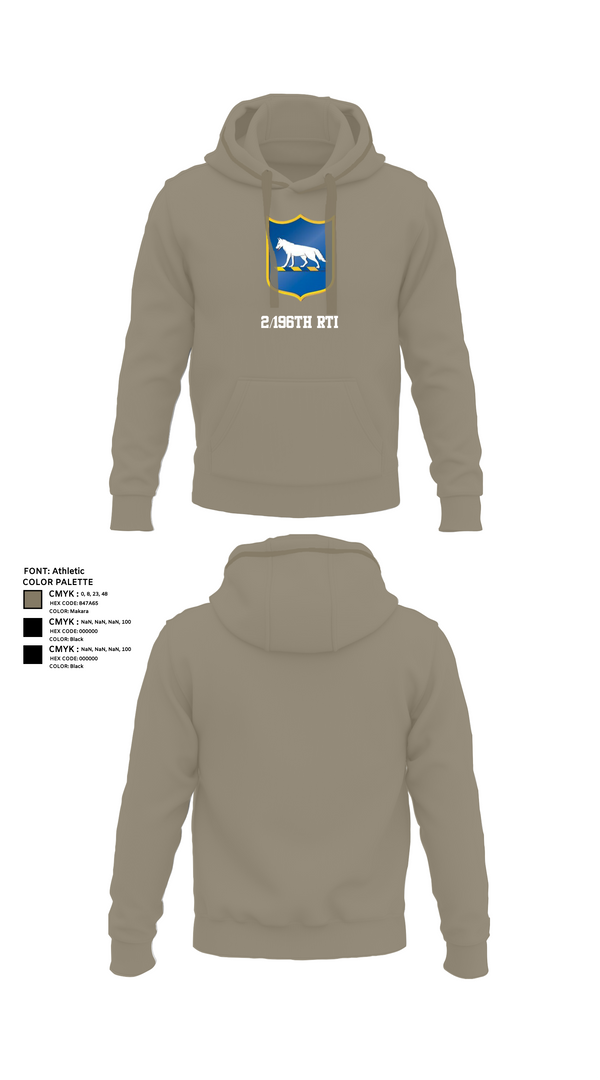 Hoodie, 2/196th RTI, , Teamtime, Team time, sublimation, custom sports apparel, team uniforms, spirit wear, spiritwear, sports uniforms, custom shirts, team store, custom team store, fundraiser sports, apparel fundraiser