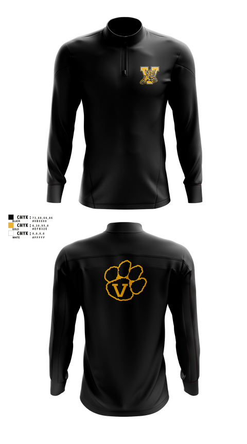 Quarter Zip Jacket, Valdosta High School Tennis, Tennis, Teamtime, Team time, sublimation, custom sports apparel, team uniforms, spirit wear, spiritwear, sports uniforms, custom shirts, team store, custom team store, fundraiser sports, apparel fundraiser