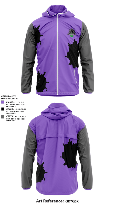 Windbreaker, Northside Charter High School Softball, Softball, Teamtime, Team time, sublimation, custom sports apparel, team uniforms, spirit wear, spiritwear, sports uniforms, custom shirts, team store, custom team store, fundraiser sports, apparel fundraiser