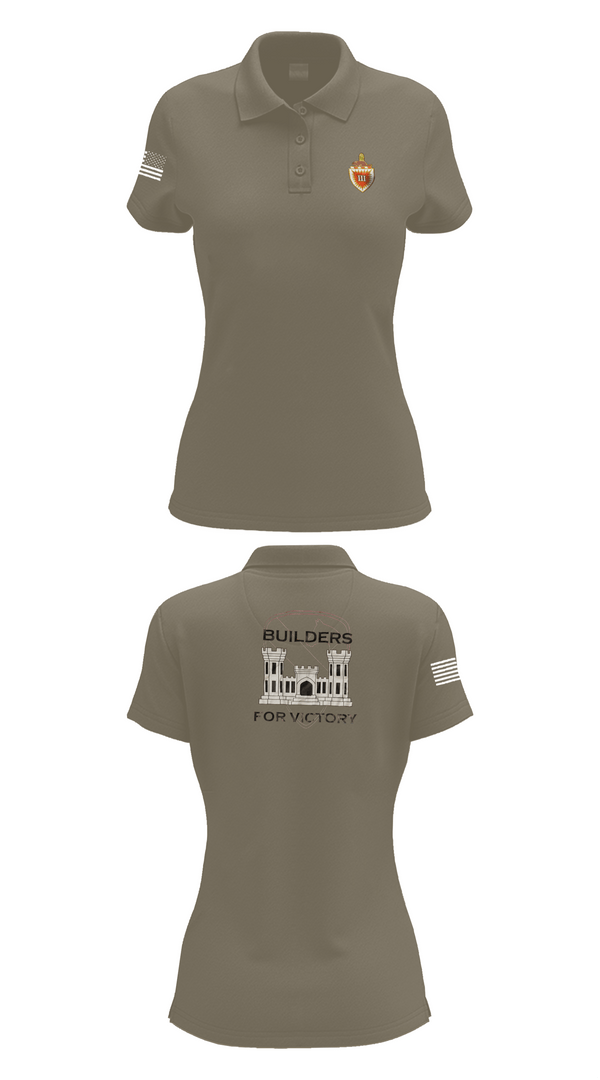 Womens Short Sleeve Performance Polo, 3 EN BN, , Teamtime, Team time, sublimation, custom sports apparel, team uniforms, spirit wear, spiritwear, sports uniforms, custom shirts, team store, custom team store, fundraiser sports, apparel fundraiser