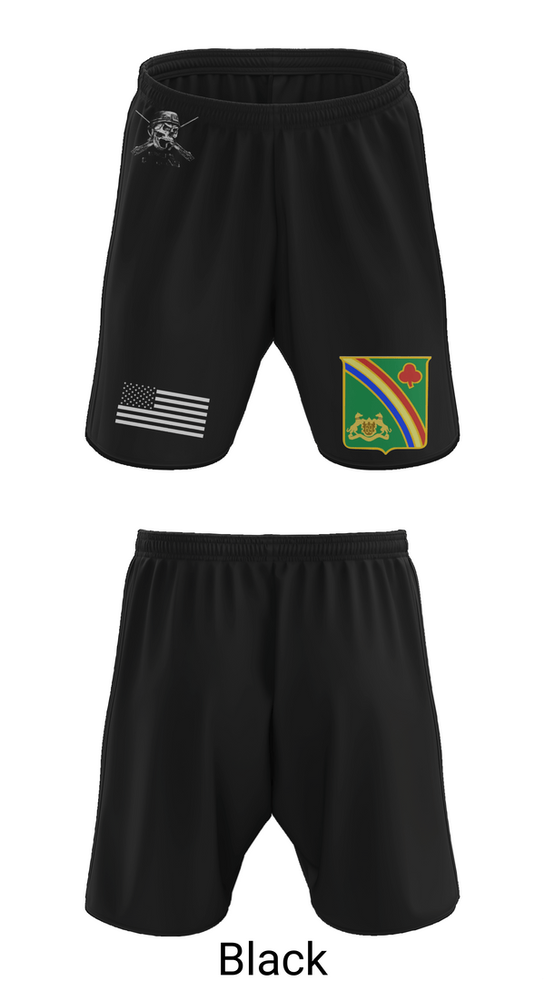 Athletic Shorts With Pockets, 1st Battalion 69th Infantry Regiment, Army, Teamtime, Team time, sublimation, custom sports apparel, team uniforms, spirit wear, spiritwear, sports uniforms, custom shirts, team store, custom team store, fundraiser sports, apparel fundraiser