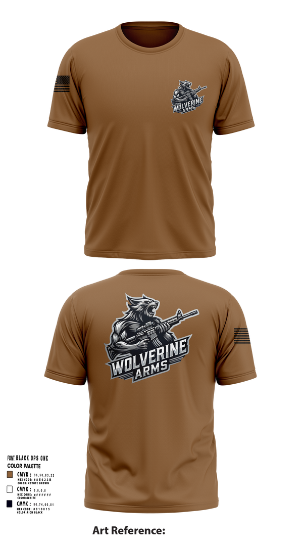 Short Sleeve Performance Shirt, Wolverine Arms, , Teamtime, Team time, sublimation, custom sports apparel, team uniforms, spirit wear, spiritwear, sports uniforms, custom shirts, team store, custom team store, fundraiser sports, apparel fundraiser