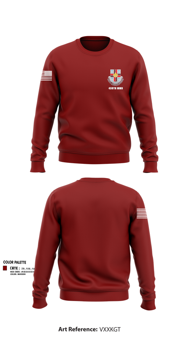 Crew Neck Sweatshirt, 439th MMB, , Teamtime, Team time, sublimation, custom sports apparel, team uniforms, spirit wear, spiritwear, sports uniforms, custom shirts, team store, custom team store, fundraiser sports, apparel fundraiser