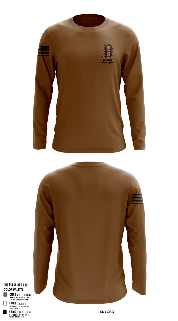 Long Sleeve Performance Shirt, 387th EOD, , Teamtime, Team time, sublimation, custom sports apparel, team uniforms, spirit wear, spiritwear, sports uniforms, custom shirts, team store, custom team store, fundraiser sports, apparel fundraiser