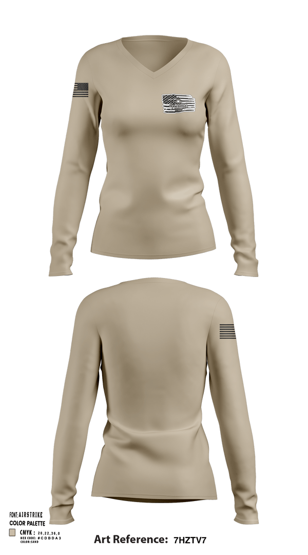 Womens Long Sleeve Vneck Shirt, Oklahoma Freedom Flight, , Teamtime, Team time, sublimation, custom sports apparel, team uniforms, spirit wear, spiritwear, sports uniforms, custom shirts, team store, custom team store, fundraiser sports, apparel fundraiser
