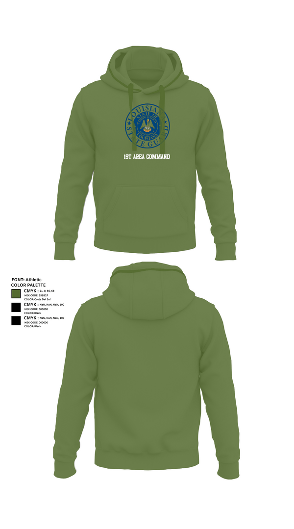 Hoodie, 1st Area Command, , Teamtime, Team time, sublimation, custom sports apparel, team uniforms, spirit wear, spiritwear, sports uniforms, custom shirts, team store, custom team store, fundraiser sports, apparel fundraiser