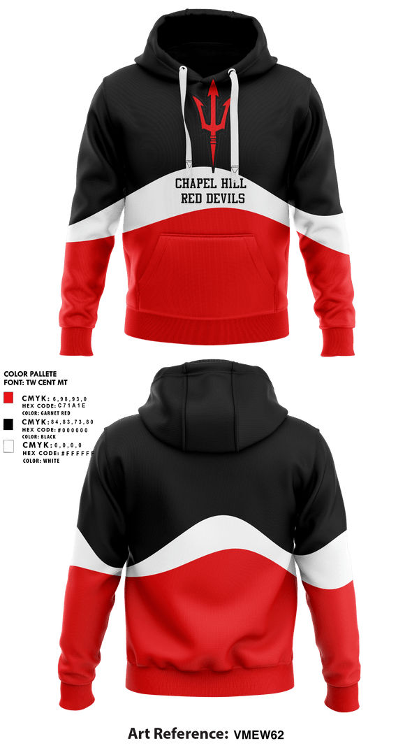 Hoodie, Chapel Hill Red Devils, Track & Field, Teamtime, Team time, sublimation, custom sports apparel, team uniforms, spirit wear, spiritwear, sports uniforms, custom shirts, team store, custom team store, fundraiser sports, apparel fundraiser
