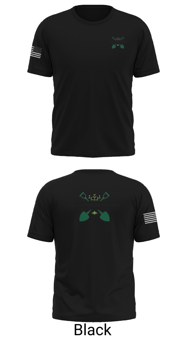 Short Sleeve Performance Shirt, Enchanted Landscaping, , Teamtime, Team time, sublimation, custom sports apparel, team uniforms, spirit wear, spiritwear, sports uniforms, custom shirts, team store, custom team store, fundraiser sports, apparel fundraiser