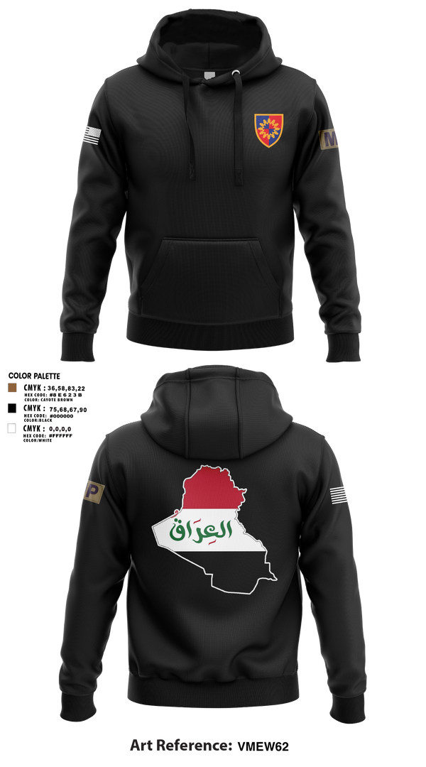 Hoodie, 617th MP DET, , Teamtime, Team time, sublimation, custom sports apparel, team uniforms, spirit wear, spiritwear, sports uniforms, custom shirts, team store, custom team store, fundraiser sports, apparel fundraiser