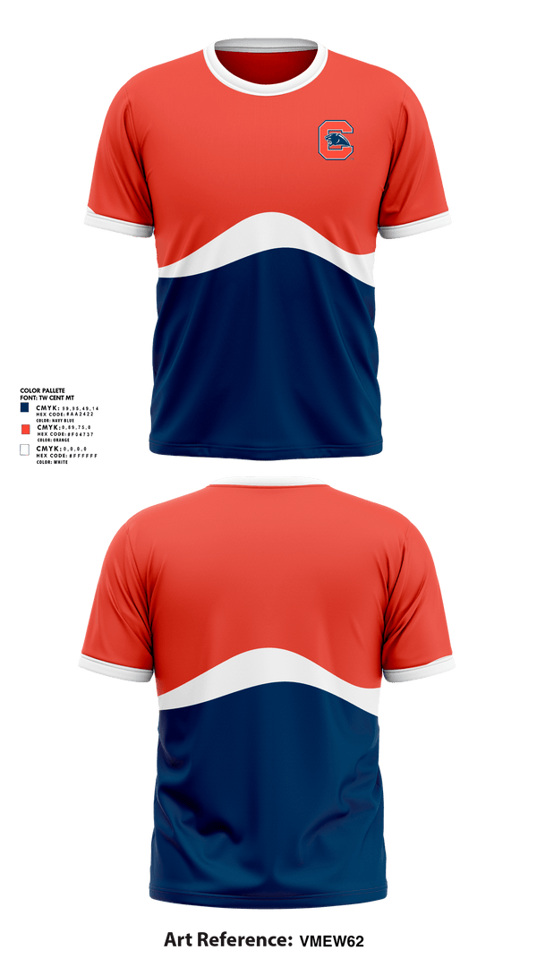 Short Sleeve Performance Shirt, Chapman High School Track and Field, Track & Field, Teamtime, Team time, sublimation, custom sports apparel, team uniforms, spirit wear, spiritwear, sports uniforms, custom shirts, team store, custom team store, fundraiser sports, apparel fundraiser