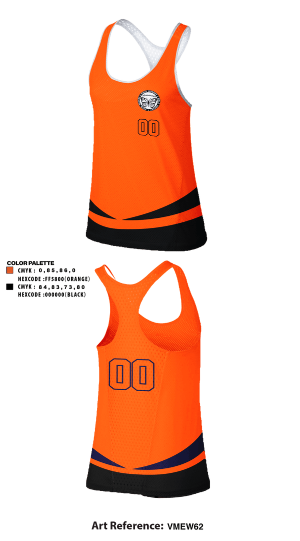Tank Top, Monarcas, Field Hockey, Teamtime, Team time, sublimation, custom sports apparel, team uniforms, spirit wear, spiritwear, sports uniforms, custom shirts, team store, custom team store, fundraiser sports, apparel fundraiser