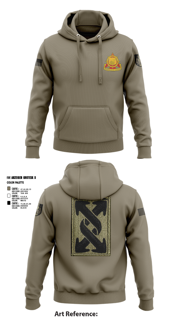 Hoodie, 441st transportation company, Army, Teamtime, Team time, sublimation, custom sports apparel, team uniforms, spirit wear, spiritwear, sports uniforms, custom shirts, team store, custom team store, fundraiser sports, apparel fundraiser