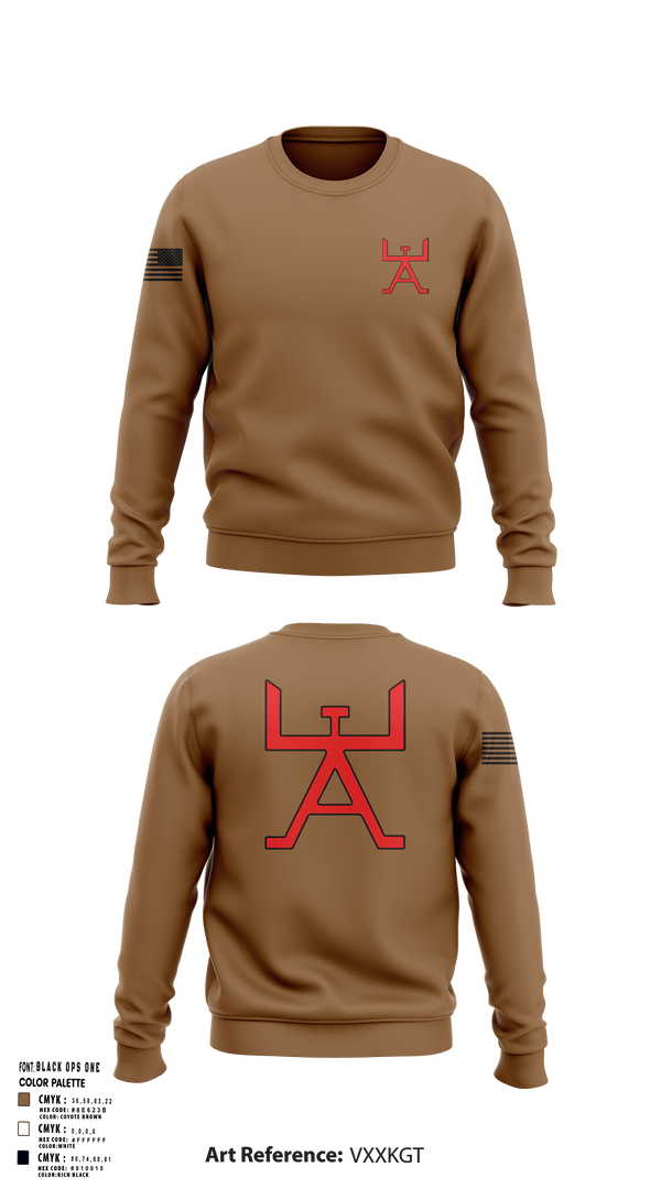 Crew Neck Sweatshirt, 355 CES, Air Force, Teamtime, Team time, sublimation, custom sports apparel, team uniforms, spirit wear, spiritwear, sports uniforms, custom shirts, team store, custom team store, fundraiser sports, apparel fundraiser