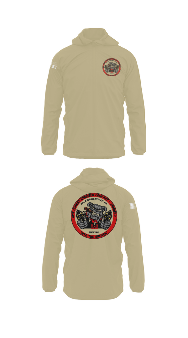 Windbreaker, 41st CEC-A, Army, Teamtime, Team time, sublimation, custom sports apparel, team uniforms, spirit wear, spiritwear, sports uniforms, custom shirts, team store, custom team store, fundraiser sports, apparel fundraiser