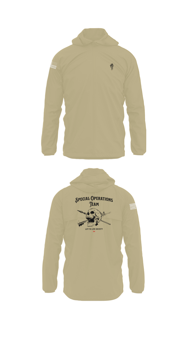 Windbreaker, Special Operations Team, , Teamtime, Team time, sublimation, custom sports apparel, team uniforms, spirit wear, spiritwear, sports uniforms, custom shirts, team store, custom team store, fundraiser sports, apparel fundraiser
