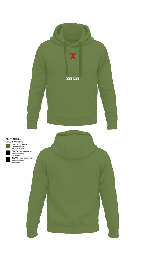 Hoodie, 355 CES, Air Force, Teamtime, Team time, sublimation, custom sports apparel, team uniforms, spirit wear, spiritwear, sports uniforms, custom shirts, team store, custom team store, fundraiser sports, apparel fundraiser