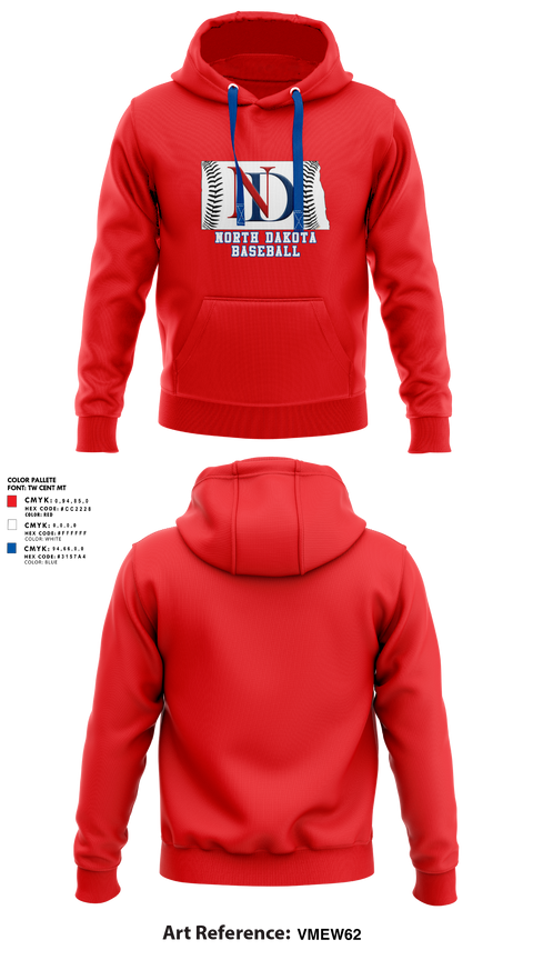 Hoodie, North Dakota Baseball, Baseball, Teamtime, Team time, sublimation, custom sports apparel, team uniforms, spirit wear, spiritwear, sports uniforms, custom shirts, team store, custom team store, fundraiser sports, apparel fundraiser