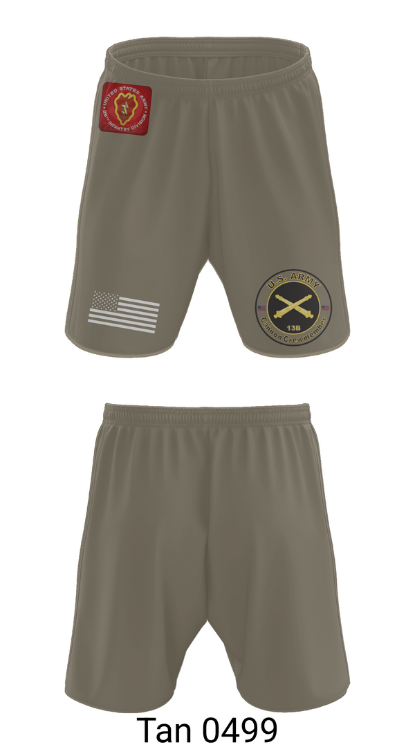 Athletic Shorts With Pockets, 25th infantry division C-Btry 1/8 FA, , Teamtime, Team time, sublimation, custom sports apparel, team uniforms, spirit wear, spiritwear, sports uniforms, custom shirts, team store, custom team store, fundraiser sports, apparel fundraiser