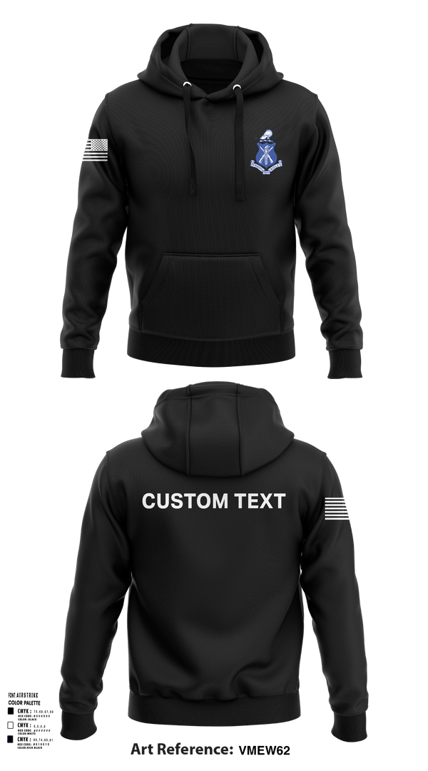 Hoodie, Pershing Rifles Kilo 8, , Teamtime, Team time, sublimation, custom sports apparel, team uniforms, spirit wear, spiritwear, sports uniforms, custom shirts, team store, custom team store, fundraiser sports, apparel fundraiser