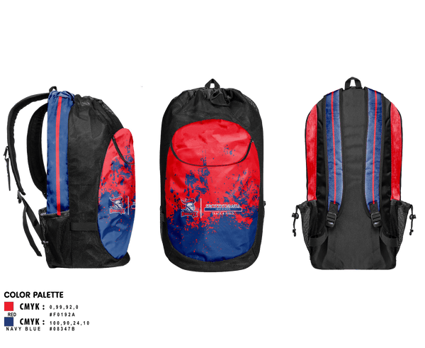 Gear Bag, Spotsylvania High School Track & Field, Track & Field, Teamtime, Team time, sublimation, custom sports apparel, team uniforms, spirit wear, spiritwear, sports uniforms, custom shirts, team store, custom team store, fundraiser sports, apparel fundraiser