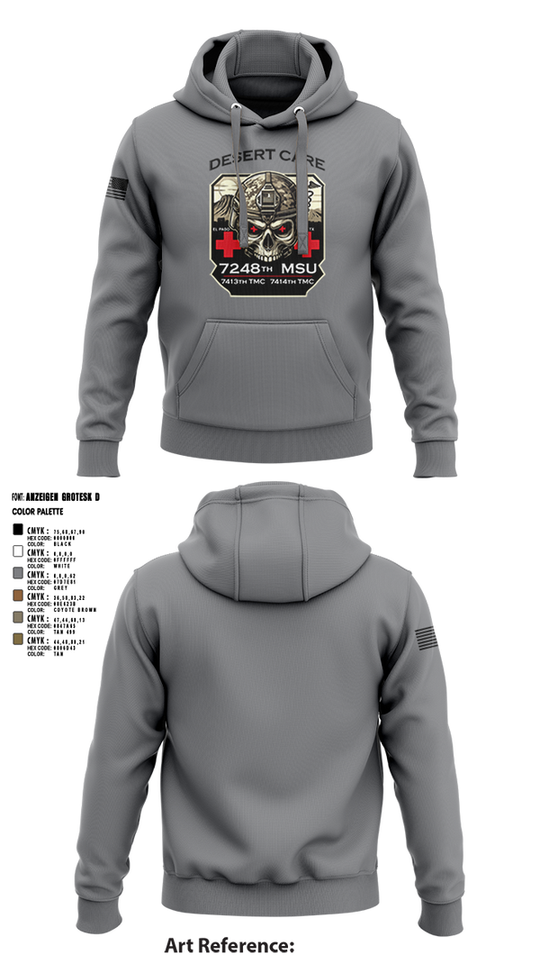 Hoodie, 7248th MSU, , Teamtime, Team time, sublimation, custom sports apparel, team uniforms, spirit wear, spiritwear, sports uniforms, custom shirts, team store, custom team store, fundraiser sports, apparel fundraiser