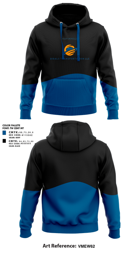 Hoodie, BigAls transportation llc, , Teamtime, Team time, sublimation, custom sports apparel, team uniforms, spirit wear, spiritwear, sports uniforms, custom shirts, team store, custom team store, fundraiser sports, apparel fundraiser