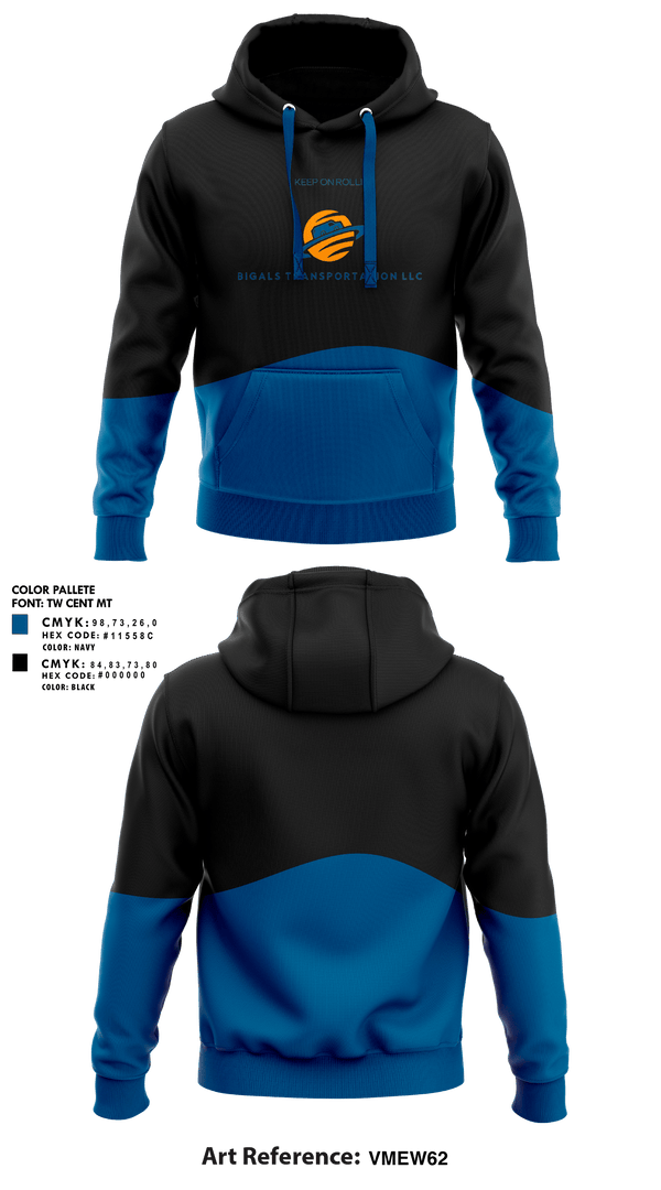 Hoodie, BigAls transportation llc, , Teamtime, Team time, sublimation, custom sports apparel, team uniforms, spirit wear, spiritwear, sports uniforms, custom shirts, team store, custom team store, fundraiser sports, apparel fundraiser