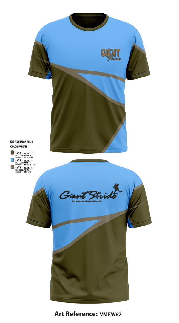 Short Sleeve Performance Shirt, Giant Stride KSAGiant Stride Global, Water Polo, Teamtime, Team time, sublimation, custom sports apparel, team uniforms, spirit wear, spiritwear, sports uniforms, custom shirts, team store, custom team store, fundraiser sports, apparel fundraiser