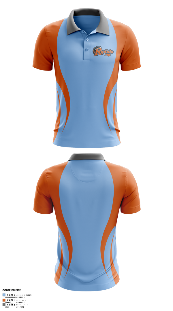 Short Sleeve Performance Polo, Carolina Riptide, Baseball, Teamtime, Team time, sublimation, custom sports apparel, team uniforms, spirit wear, spiritwear, sports uniforms, custom shirts, team store, custom team store, fundraiser sports, apparel fundraiser