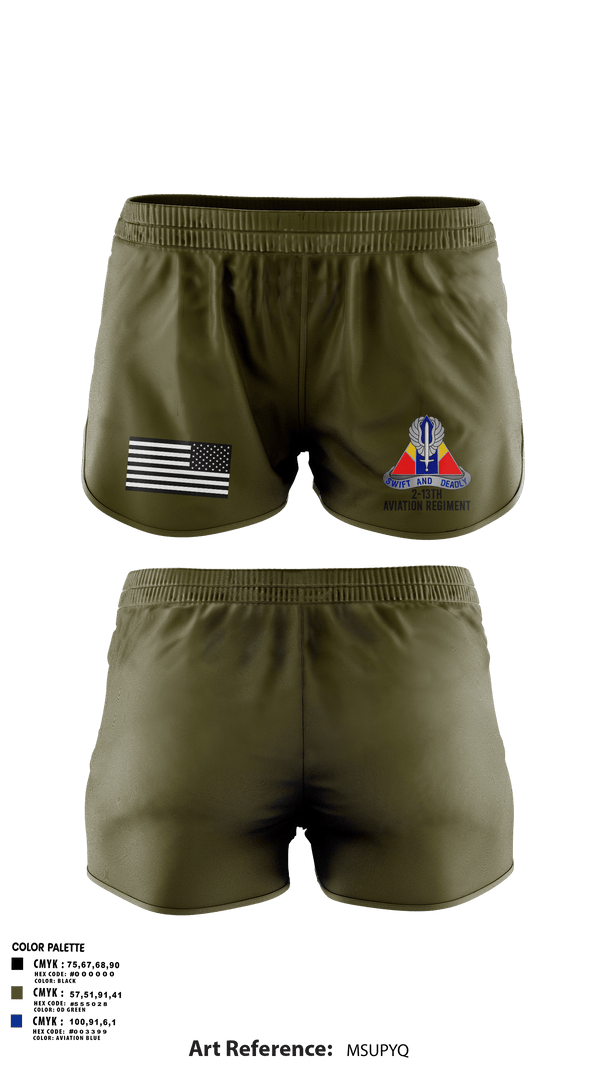 Ranger Panties, A Co, 2-13th Aviation Regiment, , Teamtime, Team time, sublimation, custom sports apparel, team uniforms, spirit wear, spiritwear, sports uniforms, custom shirts, team store, custom team store, fundraiser sports, apparel fundraiser
