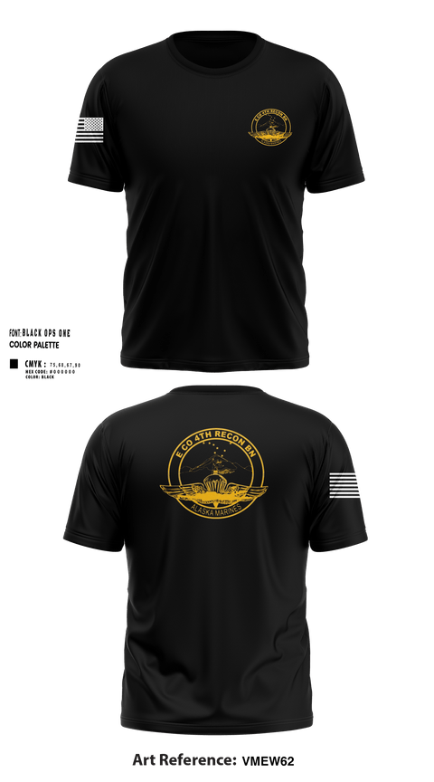 Short Sleeve Performance Shirt, E Co 4th Recon BN, , Teamtime, Team time, sublimation, custom sports apparel, team uniforms, spirit wear, spiritwear, sports uniforms, custom shirts, team store, custom team store, fundraiser sports, apparel fundraiser