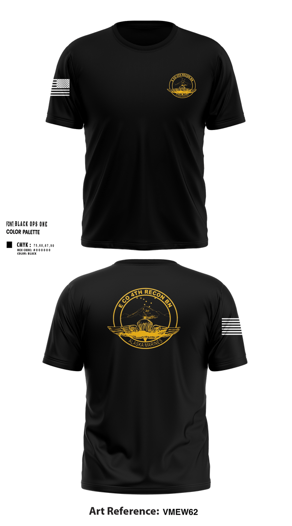 Short Sleeve Performance Shirt, E Co 4th Recon BN, , Teamtime, Team time, sublimation, custom sports apparel, team uniforms, spirit wear, spiritwear, sports uniforms, custom shirts, team store, custom team store, fundraiser sports, apparel fundraiser