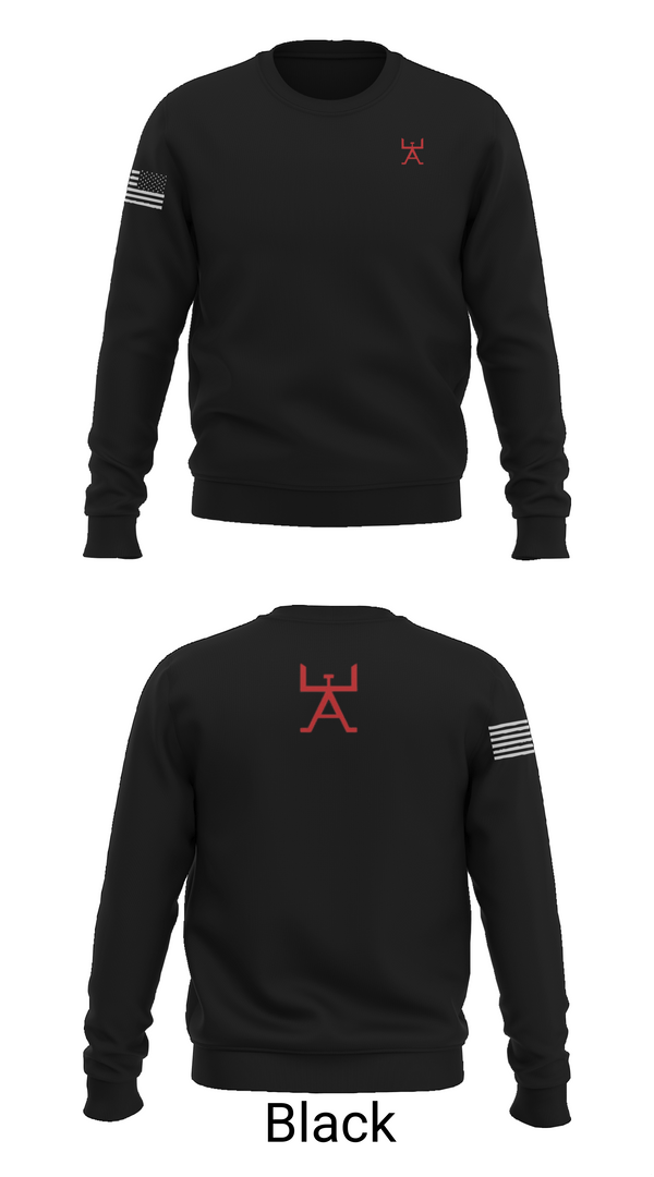 Crew Neck Sweatshirt, 355 CES, Air Force, Teamtime, Team time, sublimation, custom sports apparel, team uniforms, spirit wear, spiritwear, sports uniforms, custom shirts, team store, custom team store, fundraiser sports, apparel fundraiser