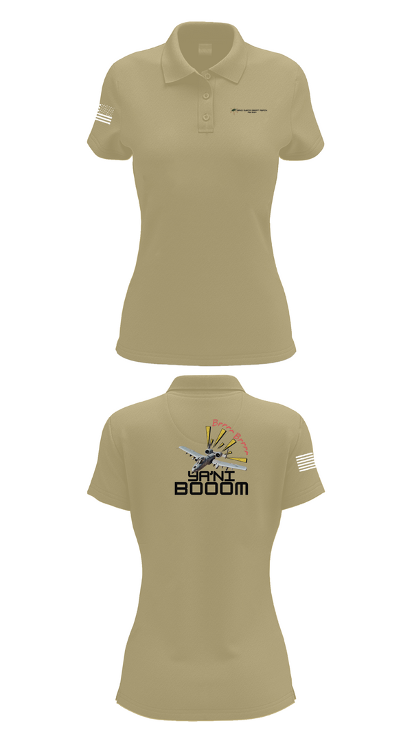 Womens Short Sleeve Performance Polo, AOB Syria, , Teamtime, Team time, sublimation, custom sports apparel, team uniforms, spirit wear, spiritwear, sports uniforms, custom shirts, team store, custom team store, fundraiser sports, apparel fundraiser