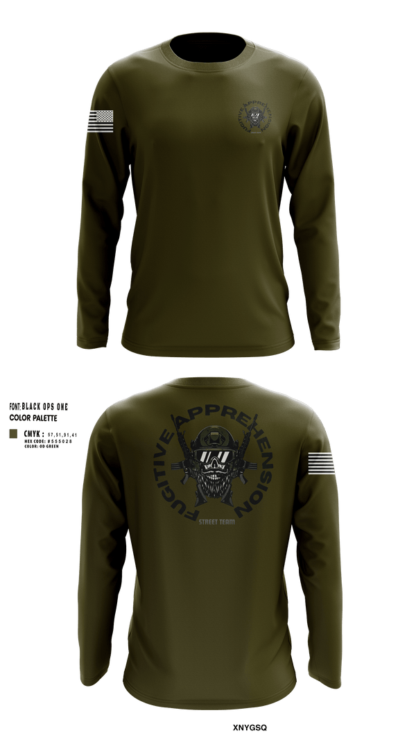 Long Sleeve Performance Shirt, Fugitive Apprehension Street TeamFugitive apprehension street team, Police, Teamtime, Team time, sublimation, custom sports apparel, team uniforms, spirit wear, spiritwear, sports uniforms, custom shirts, team store, custom team store, fundraiser sports, apparel fundraiser