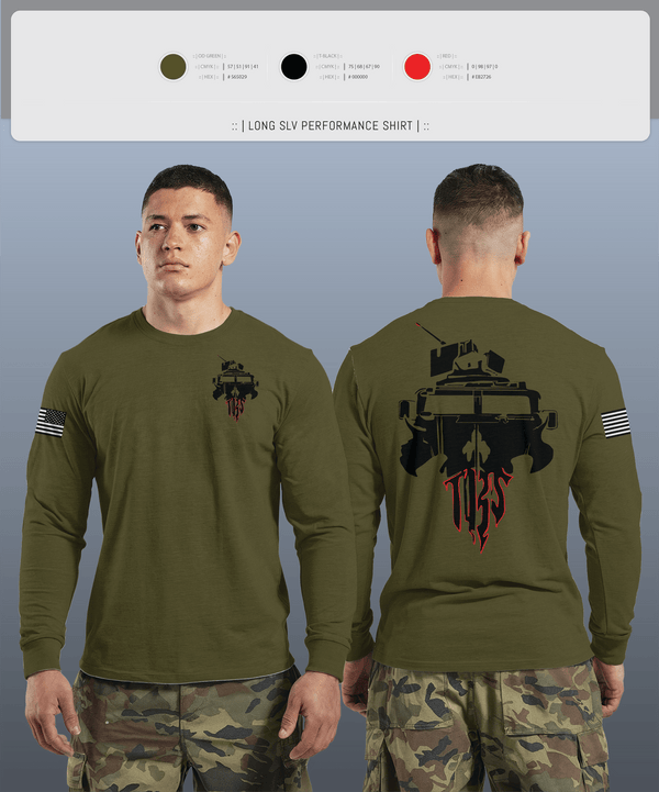 Long Sleeve Performance Shirt, The Basic School, Marines, Teamtime, Team time, sublimation, custom sports apparel, team uniforms, spirit wear, spiritwear, sports uniforms, custom shirts, team store, custom team store, fundraiser sports, apparel fundraiser